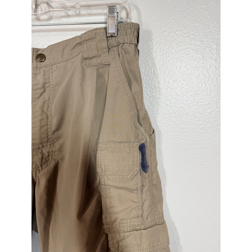 5.11 Tactical Pants Mens 36x34 Tan Tactical Series Ripstop Cargo Trousers 74273 - Picture 5 of 7